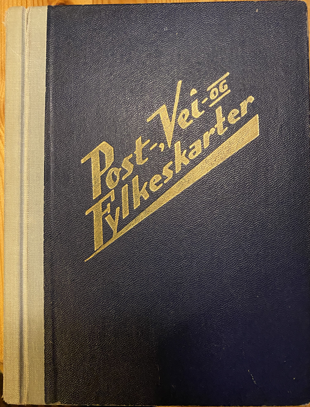 Post - Vei og Fylkeskart