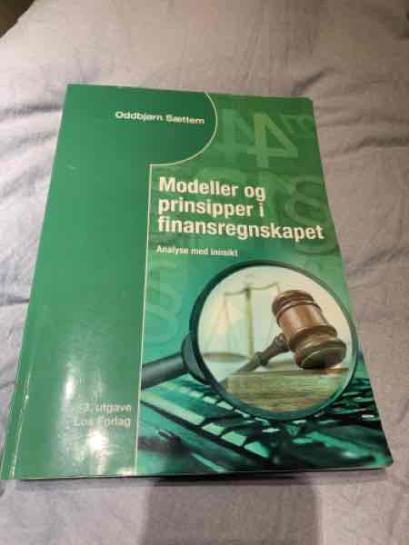 Modeller og prinsipper i finansregnskapet