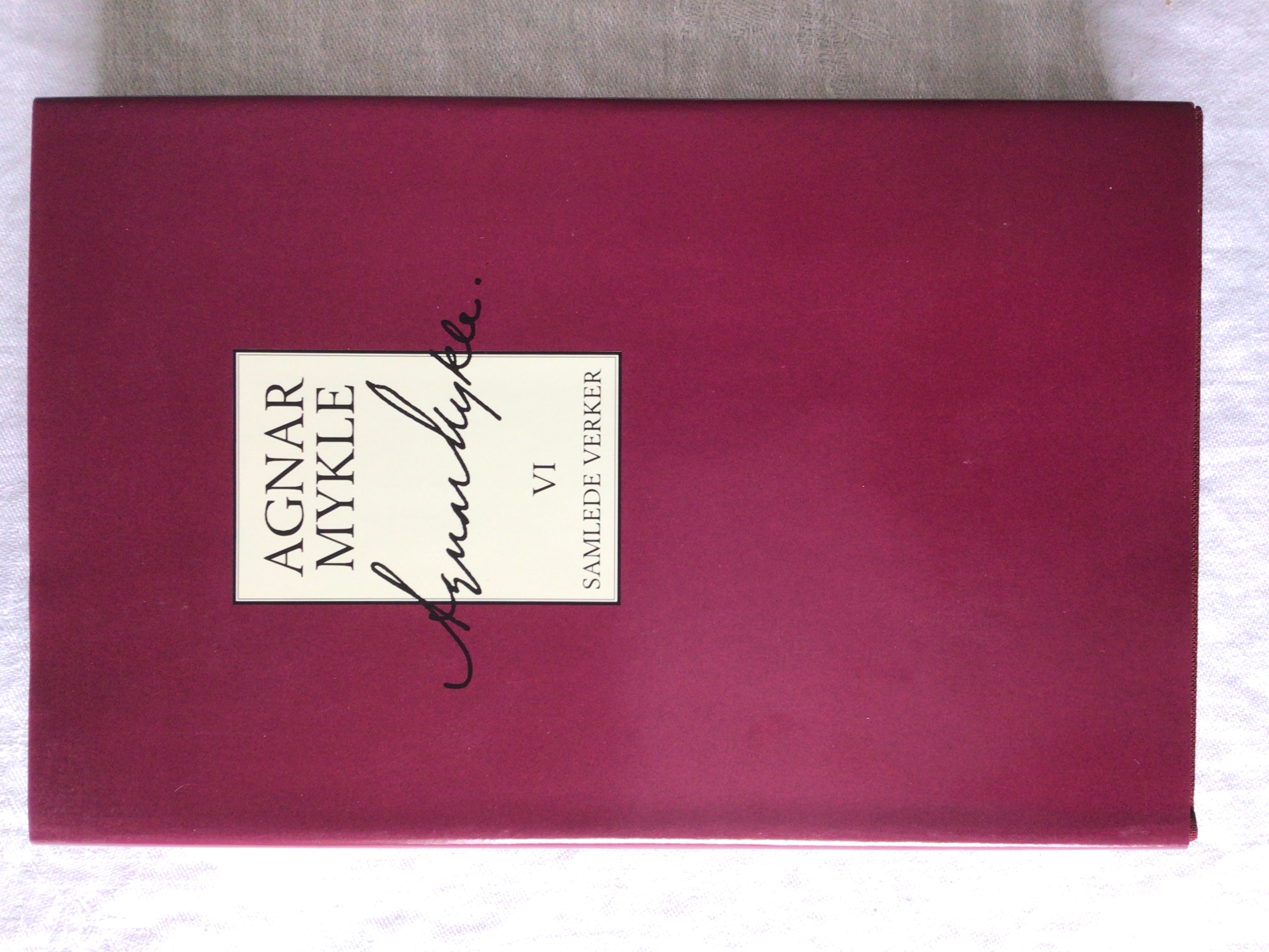 Agnar Mykle samlede verker bind VI