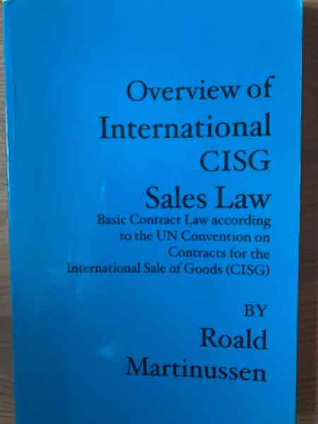 Overview of International CISG Sales Law