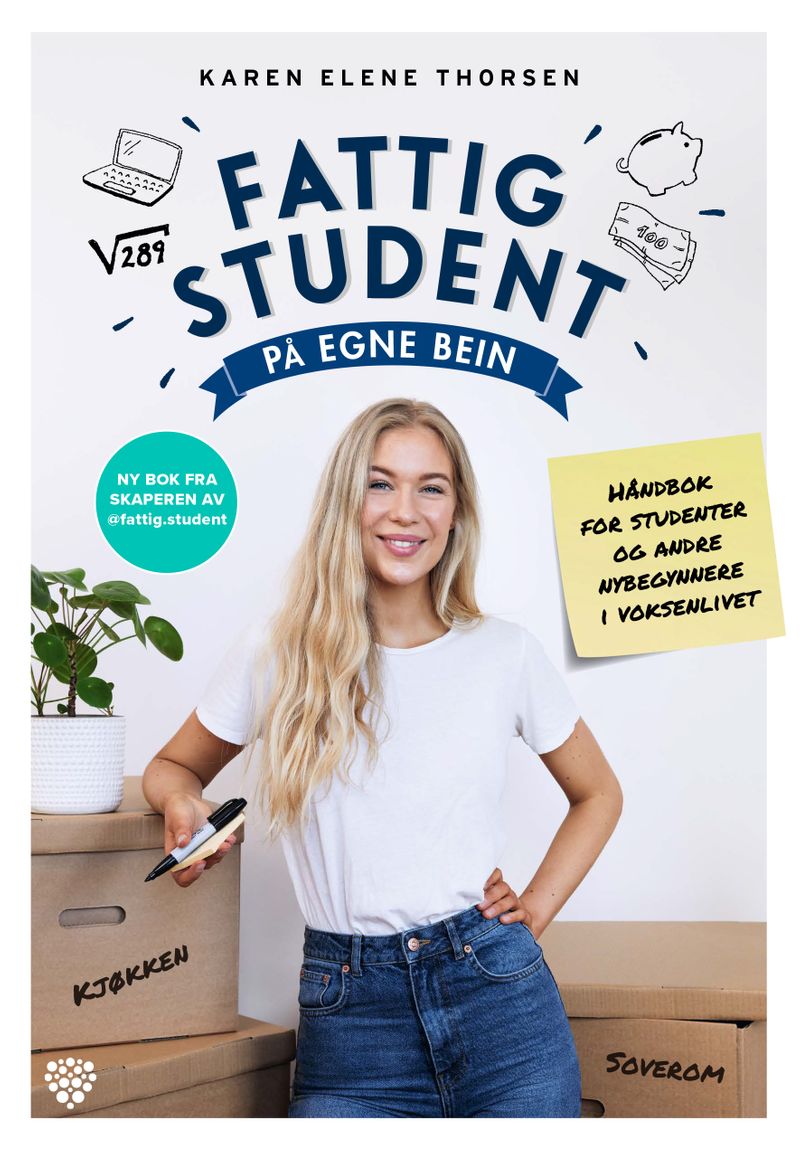 Fattig student på egne bein