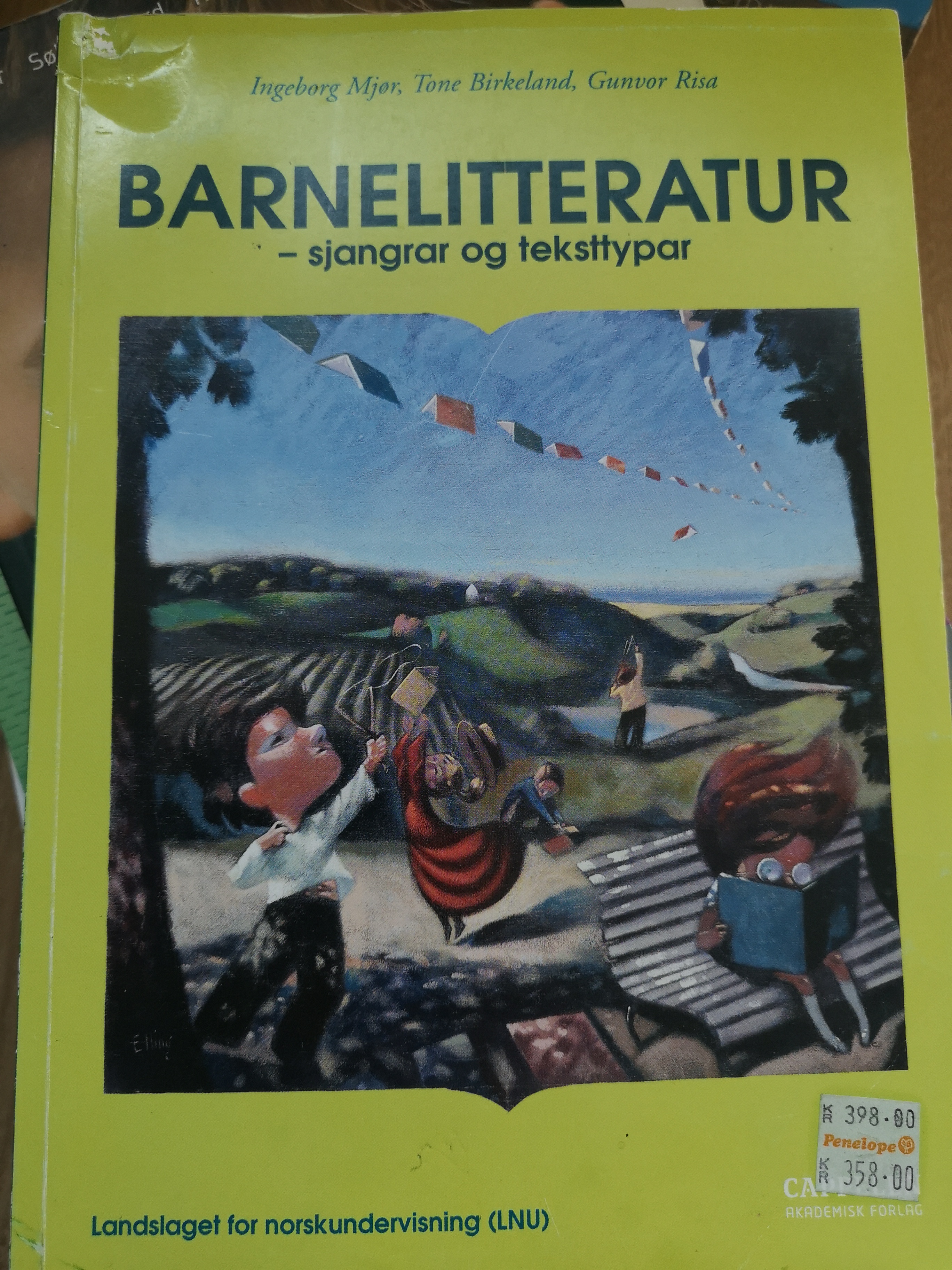 Barnelitteratur - sjangrar og teksttypar 