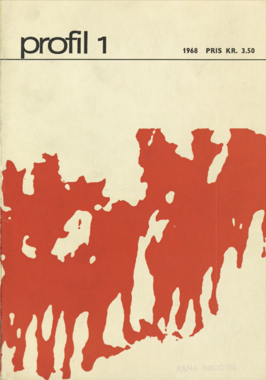 Profil, litteraturtidsskrift nr. 1-5, 1968 og nr. 1, 1969