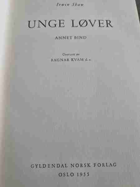 Unge løver