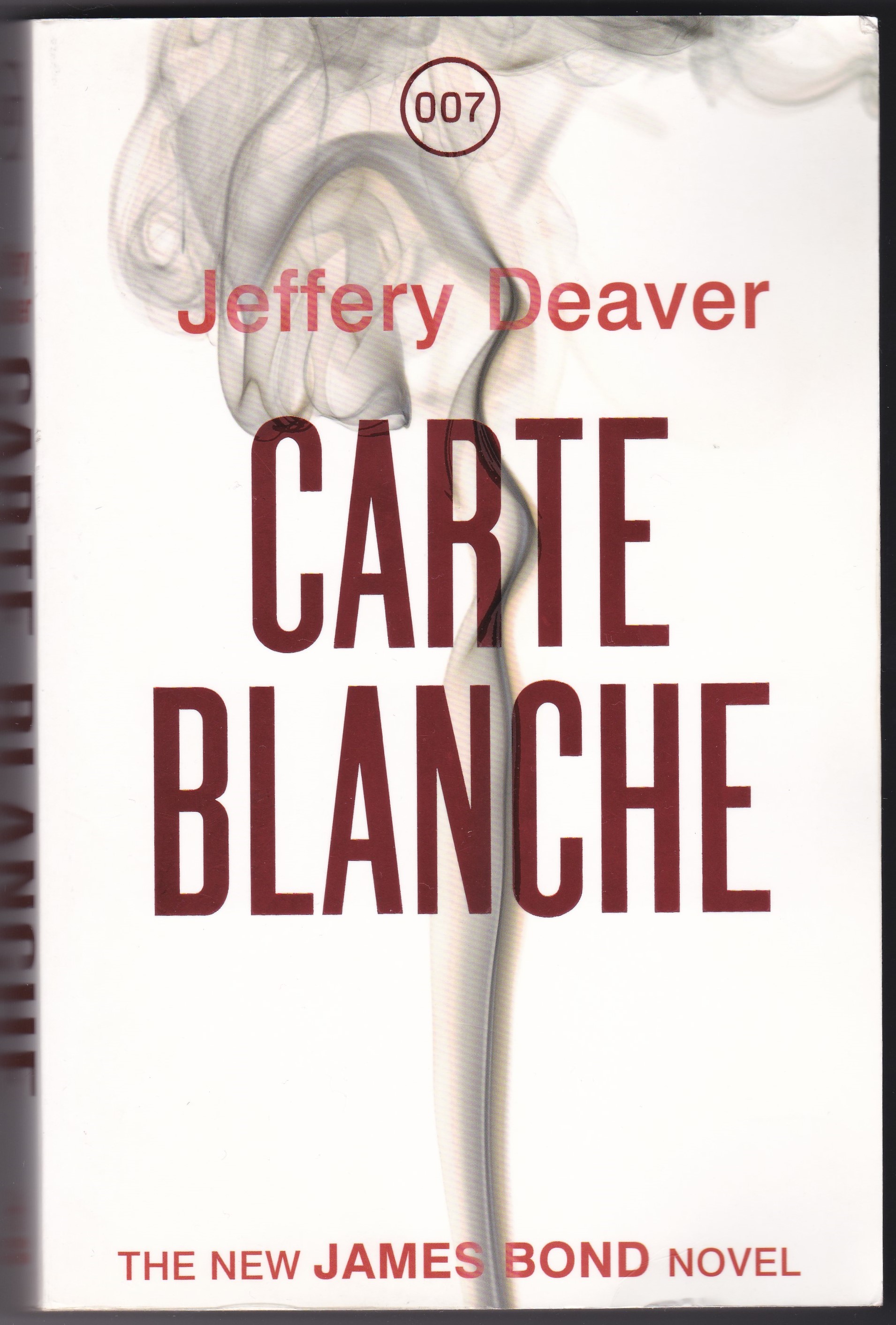 Carte Blanche - The new James Bond novel 