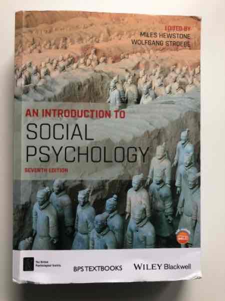 An introduction to social psychology 