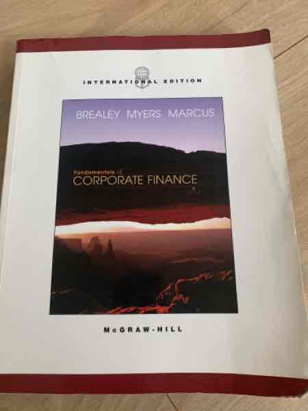 Foundamentals of corporate finance