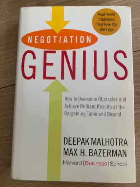 Negotiation genius