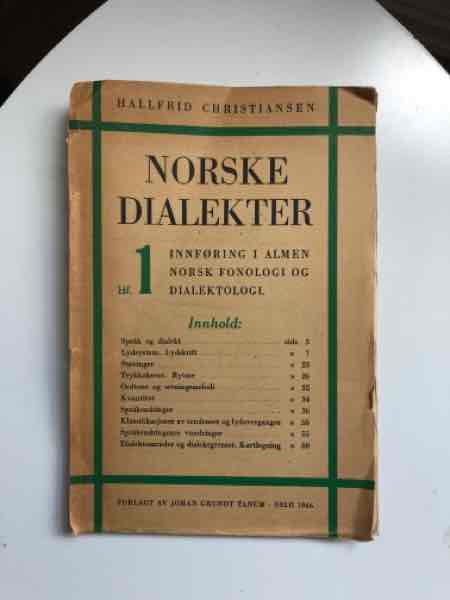 Norske dialekter 1