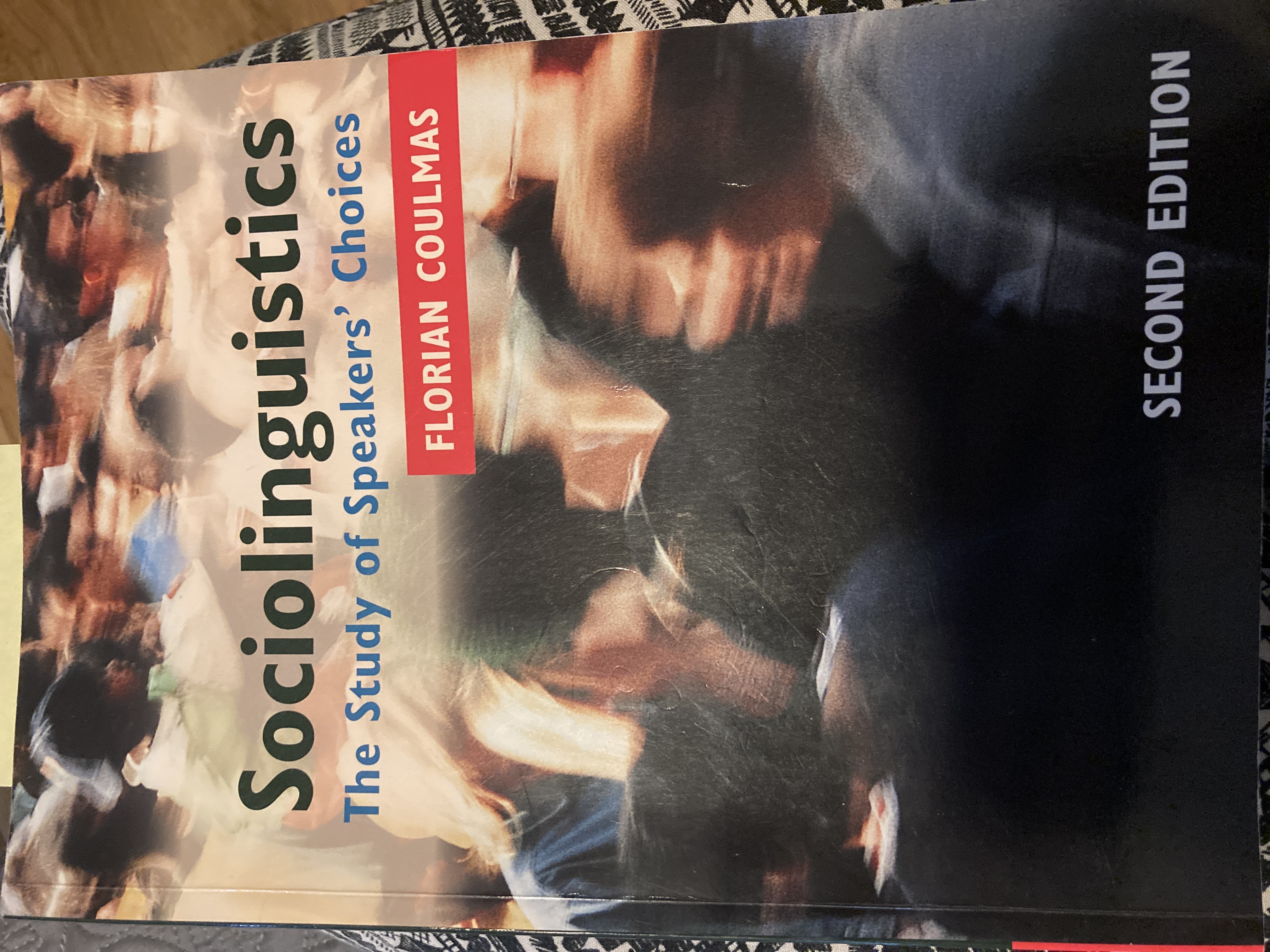 Sociolinguistics - the Study of Speakers’ Choices