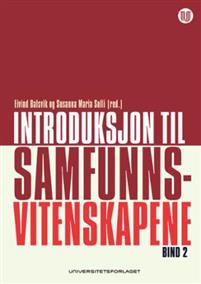 En introduksjon til samfunnsvitenskapene bind 2