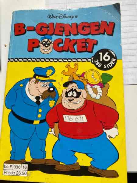 B-Gjengen pocket nr 16