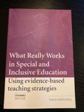 What Really Works in Special and Inclusive Education
