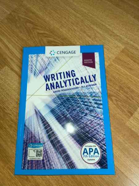 Writing Analytically