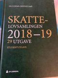 Skattelovsamlingen 2018-2019