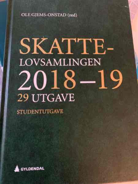 Skattelovsamlingen 2018-2019