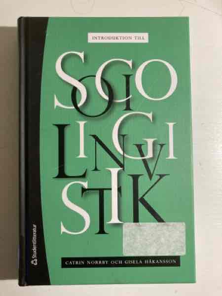 Introduksjon til sosiolingvistik