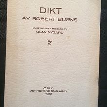 DIKT AV ROBERT BURNS