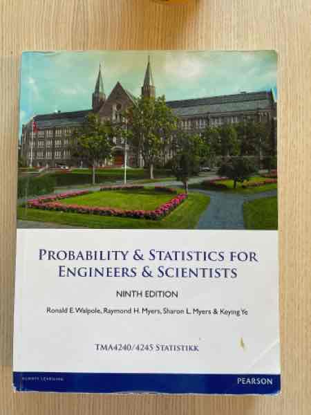 Probability & Statistics for Engineers & Scientists