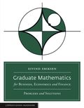 Graduate mathematics for business, economics and finance