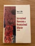 International Dimensions of organizational behavior
