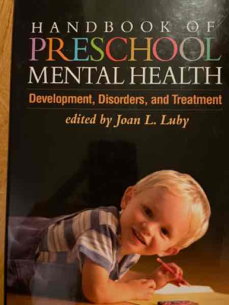 Handbook of Preschool Mental Health