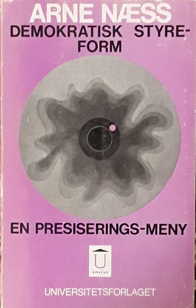 Demokratisk styreform en presiserings-meny