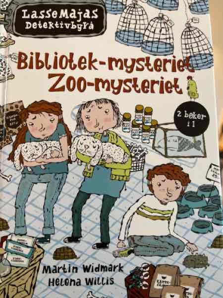 LasseMajas Bibliotek-mysteriet og Zoo-mysteriet