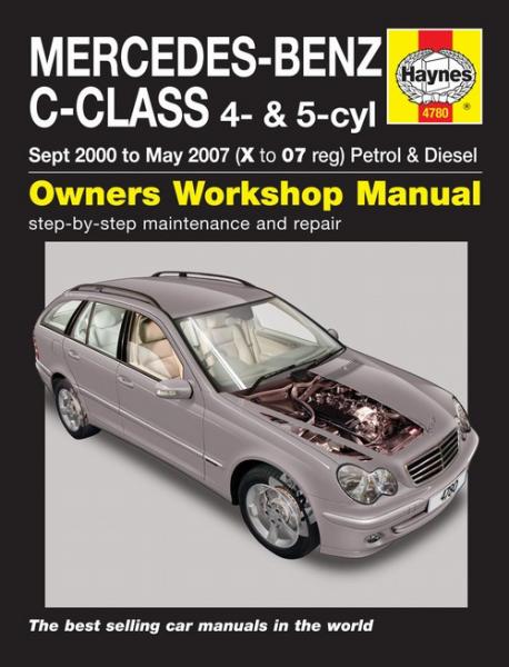Mercedes-Benz C-class 4- & 5-cyl workshop manual