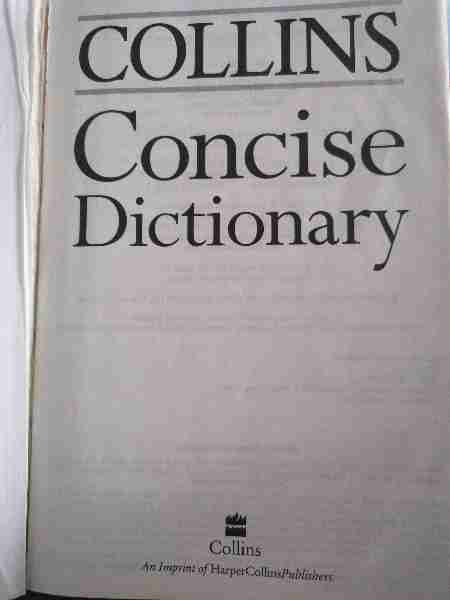 Collins Concise Dictionary