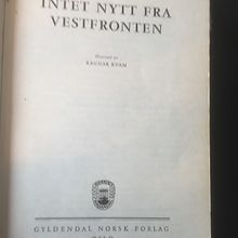 Intet nytt fra Vestfronten