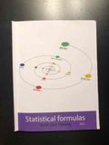 Statistical formulas