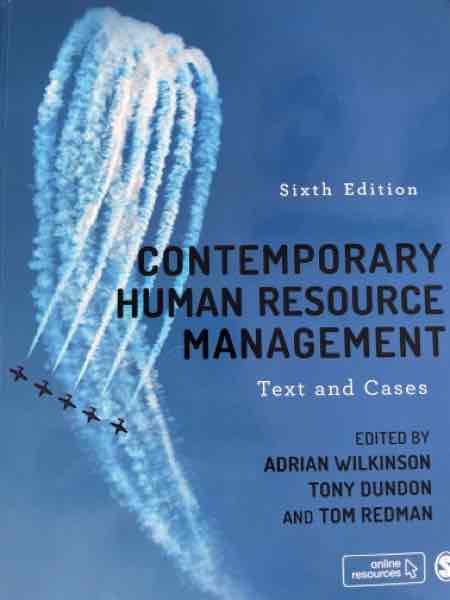 Contemporary Human Resource Manahement