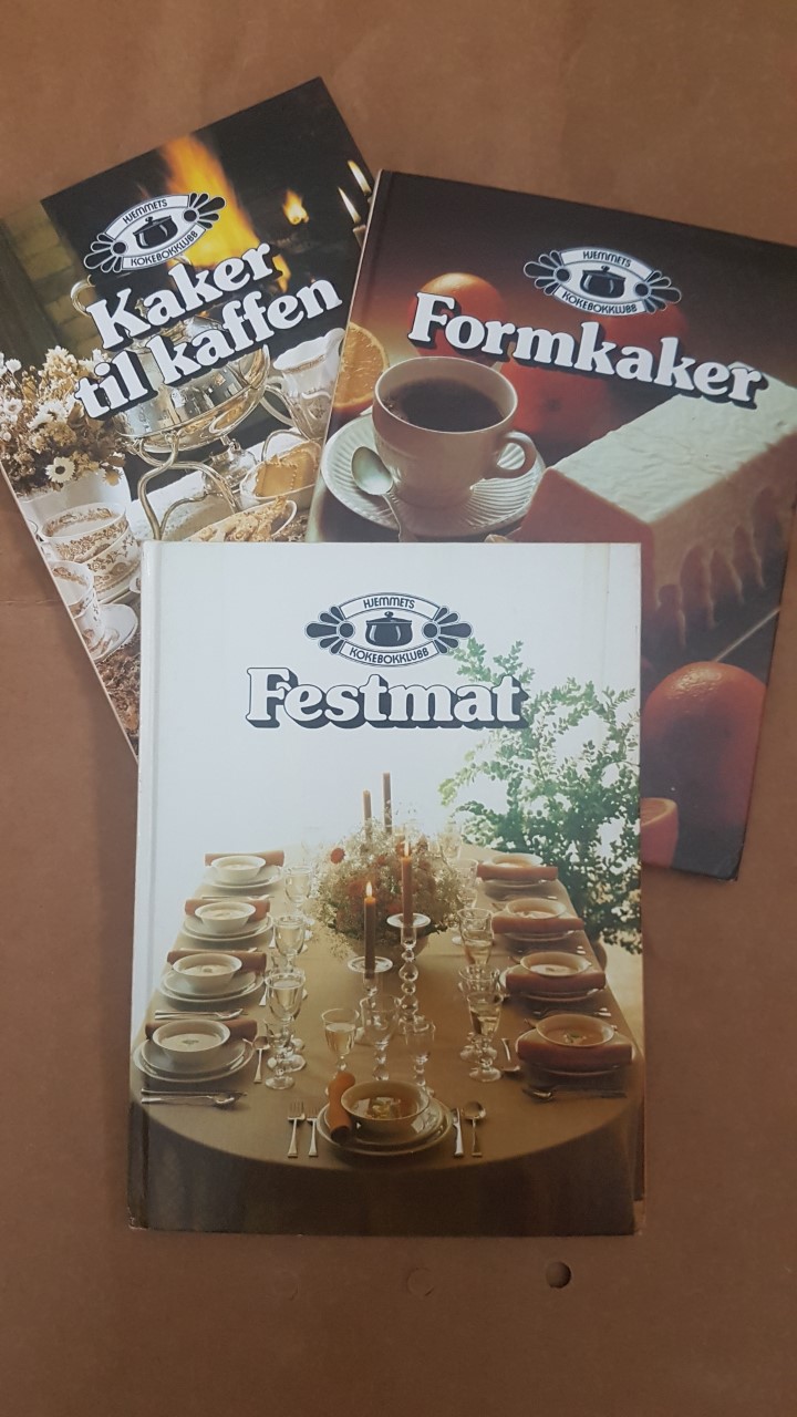 Festmat. Kaker til kaffen. Formkaker