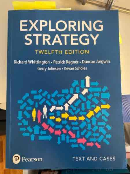 Exploring strategy - text and cases