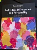 Individual Differences and Personality