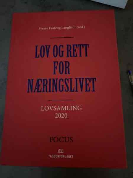 Lov og rett for næringslivet