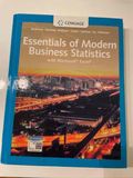 Essentials of Modern Business Statistics