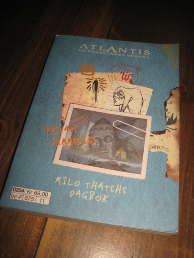 ATLANTIS. En forsvunnet verden. MILO THATCHS DAGBOK