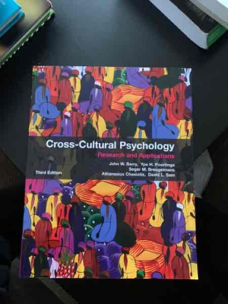 Cross-Cultural Psychology