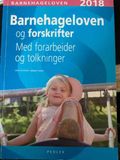 Barnehageloven og forskrifter. 