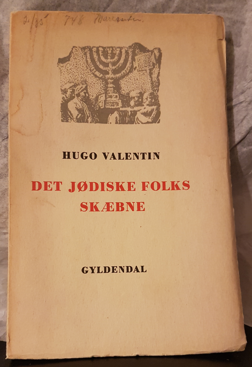 Det jødiske folks skjæbne. Fortid, nutid, fremtid.