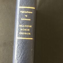 Islandsk-norsk ordbok/Íslenzk-norsk ordabók