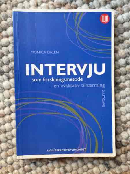 Intervju som forskningsmetode