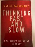 Thinking fast and slow