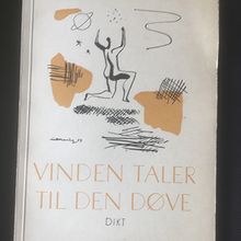 Vinden taler til den døve. Dikt. 