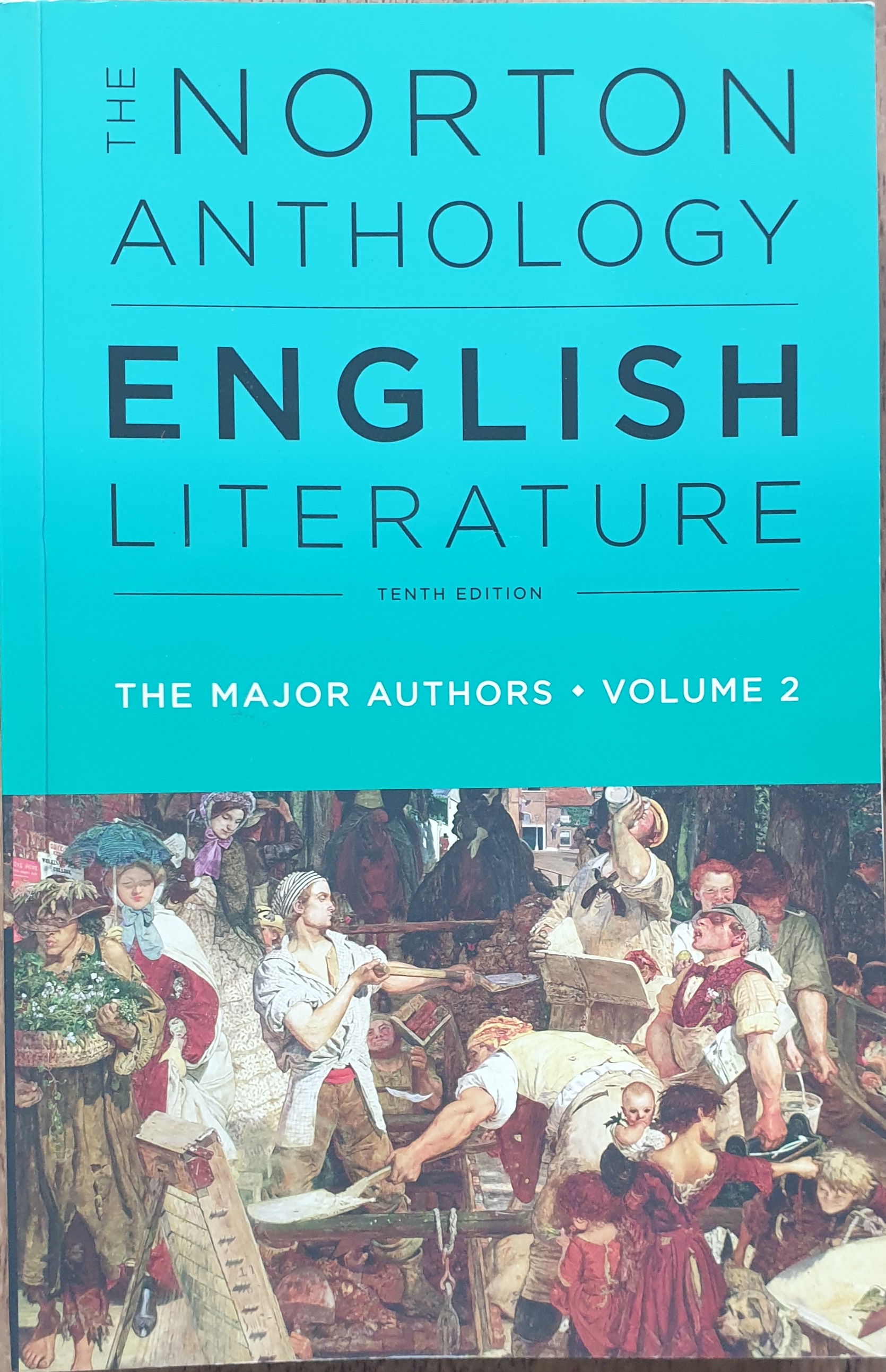 The norton anthology of english literature volume 2
