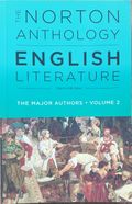 The norton anthology of english literature volume 2