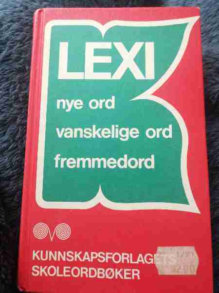 Lexi: Nye ord , Vanskelige Ord, Fremmedord
