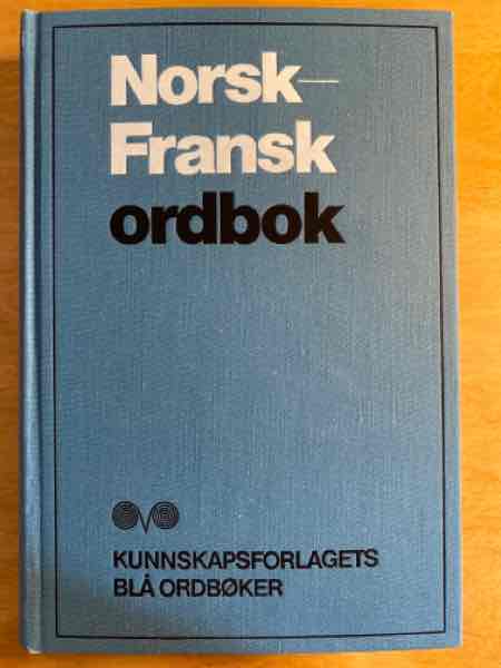 Norsk-Fransk ordbok 